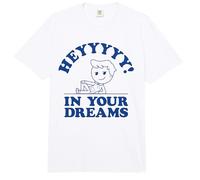 Oficial Emojitown Heyyyyy! In Your Dreams Happy Boy Comfort Colors Adult Heavyweight T-Shirt
