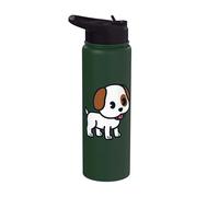 Oficial Emojitown Puppy dog on all fours Emoji Town Stainless Steel Insulated Water Bottle