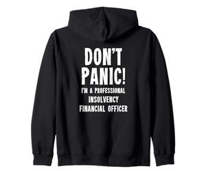 Oficial financiero de la insolvencia Sudadera con Capucha