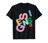 Oficial Genesis Colored Logo 3D Camiseta
