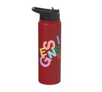 Oficial Genesis Colored Logo 3D Stainless Steel Insulated Water Bottle