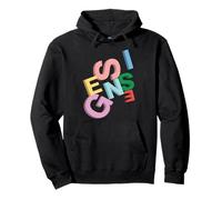Oficial Genesis Colored Logo 3D Sudadera con Capucha