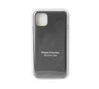 Oficial Genuino Apple IPHONE 11 Pro Max Funda de Silicona Negro Mx002zm/A