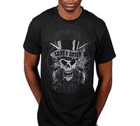 Oficial Guns N Roses Faded Skull T-Shirt