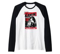 Oficial Guns N' Roses 'Lies' Álbum Hard-Rock Vintage Retro Camiseta Manga Raglan