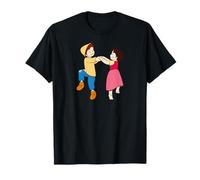 Oficial Heidi Peter Bailando Serie TV Dibujos Animados Camiseta