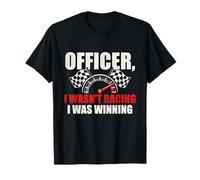 Oficial I Was Not Racing - Racing Car Guy Muscle Car Lover Camiseta