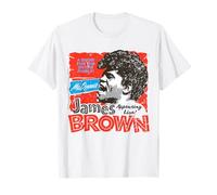 Oficial James Brown Rock and Roll Legend Artwork Camiseta