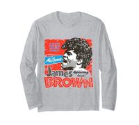 Oficial James Brown Rock and Roll Legend Artwork Manga Larga