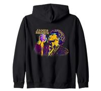 Oficial James Brown Soul Music Microphone Pose Sudadera con Capucha