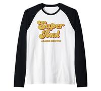 Oficial James Brown Super Bad - Soul Music Artwork Camiseta Manga Raglan