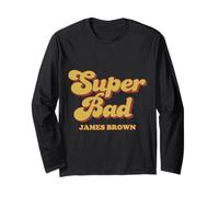 Oficial James Brown Super Bad - Soul Music Artwork Manga Larga