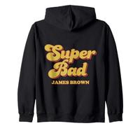 Oficial James Brown Super Bad - Soul Music Artwork Sudadera con Capucha