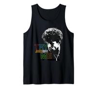 Oficial James Brown Try Me Godfather of Soul Music Camiseta sin Mangas