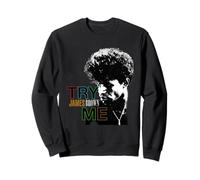 Oficial James Brown Try Me Godfather of Soul Music Sudadera