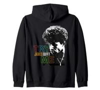 Oficial James Brown Try Me Godfather of Soul Music Sudadera con Capucha