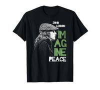 Oficial John Lennon Imagine Paz Rock Vintage Camiseta