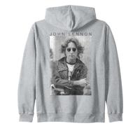 Oficial John Lennon Windswept Legend Vintage Sudadera con Capucha