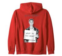 Oficial Justin Bieber What do You Mean Portrait Sudadera con Capucha