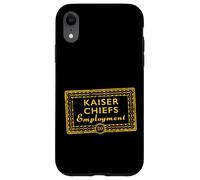 Oficial Kaiser Chiefs Employment Logo & Frame Banda Rock Carcasa para iPhone XR