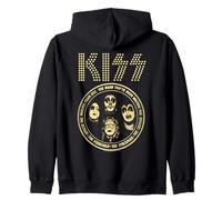 Oficial KISS Logo Banda Retro Heavy Metal Hard Rock Sudadera con Capucha