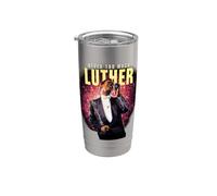 Oficial Luther Vandross Never Too Much Artwork Vaso térmico de acero inoxidable de doble pared
