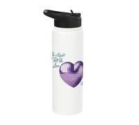 Oficial Luther Vandross The Night I Fell In Love Stainless Steel Insulated Water Bottle