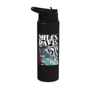 Oficial Miles Davis and the Search for Sound 100 Years Stainless Steel Insulated Water Bottle