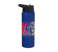 Oficial Miles Davis Gold Scribble Celebrating 100 years Stainless Steel Insulated Water Bottle