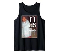 Oficial NAS Illmatic Hip-Hop Retro Camiseta sin Mangas