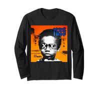Oficial NAS Illmatic Orange 2014 Legendary Hip Hop Manga Larga