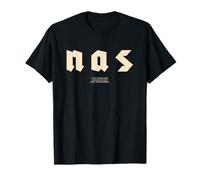 Oficial NAS Nasir Símbolos Hip-Hop Rap Álbum Retro Camiseta