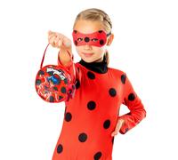 Oficial Niños Milagroso Ladybug de Lunares Máscara Bolsa Accesorio Disfraz Set