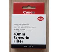 OFICIAL NUEVO Canon proteger filtro 43mm / Japón / correo aéreo con...
