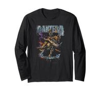 Oficial Pantera Cowboys From Hell Heavy Metal Vintage Band Manga Larga