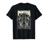Oficial Pantera Revolution Calavera Heavy Metal Band Camiseta, Hombre, Negro, 3XL