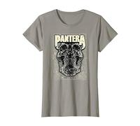 Oficial Pantera Revolution Calavera Heavy Metal Band Camiseta, Mujer, Pizarra, 3XL