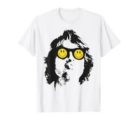 Oficial Paolo Nutini Gafas Smiley Pop Soul Rock Retro Camiseta