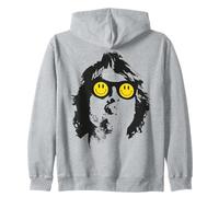 Oficial Paolo Nutini Gafas Smiley Pop Soul Rock Retro Sudadera con Capucha