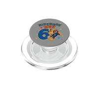 Oficial Paw Patrol Birthday Boy Chase Football Age 6 PopSockets PopGrip para MagSafe
