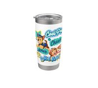 Oficial Paw Patrol Cool Pup Chase your Dreams Vaso térmico de acero inoxidable de doble pared