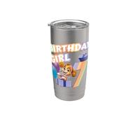 Oficial Paw Patrol Skye Birthday Girl Age 7 Vaso térmico de acero inoxidable de doble pared