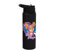 Oficial Paw Patrol Skye Soccer The Big Game Team Player Stainless Steel Insulated Water Bottle