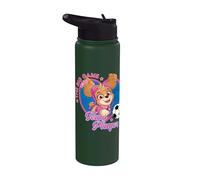 Oficial Paw Patrol Skye Soccer The Big Game Team Player Stainless Steel Insulated Water Bottle