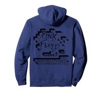Oficial Pink Floyd Another Brick In The Wall Rock Progresivo Sudadera con Capucha, Unisex para Adultos, Azul Marino, XXL