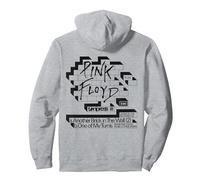 Oficial Pink Floyd Another Brick In The Wall Rock Progresivo Sudadera con Capucha, Unisex para Adultos, Gris Jaspeado, M