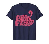 Oficial Pink Floyd Logo Retro Band Rock Progresivo Música Camiseta