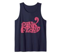 Oficial Pink Floyd Logo Retro Band Rock Progresivo Música Camiseta sin Mangas