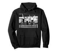 Oficial Pink Floyd Photo Black and White Sudadera con Capucha