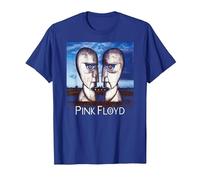 Oficial Pink Floyd The Division Bell Rock Band Camiseta, Hombre, Azul Real, L